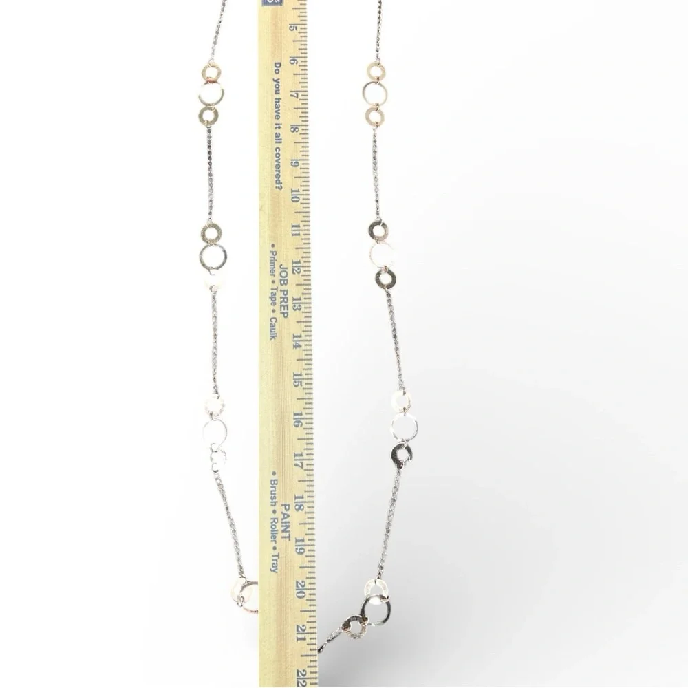 Elegant Rose Gold Tone Chain‎ Necklace